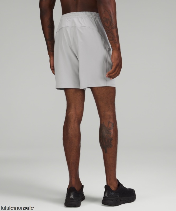 Lululemon Deutschland DELULU850 | Lululemon Deutschland Seal Grey Schrittbrecher Linerless Short 7